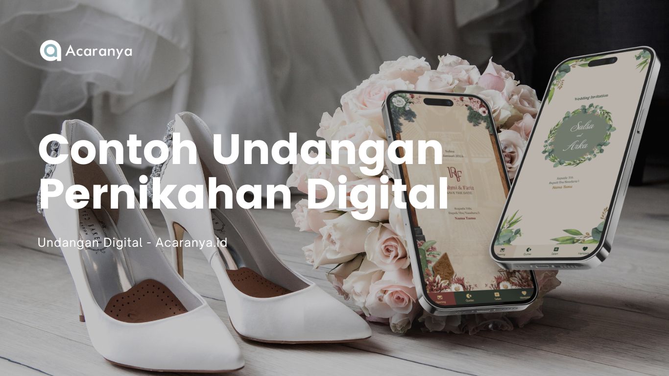 contoh undangan pernikahan digital